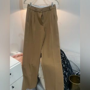 Aritzia Wilfred Effortless Pant in Brown